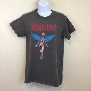 3/$10💕 Nirvana Band Tee Shirt T-Shirt
